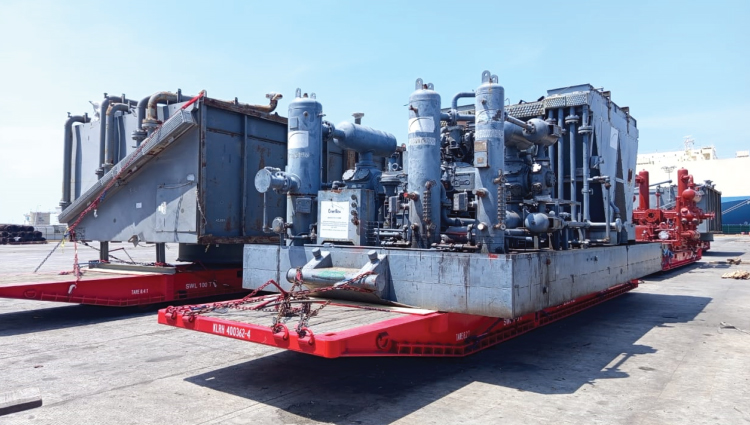 Transporte, coordinación y logística para proyecto de Petróleo y Gas